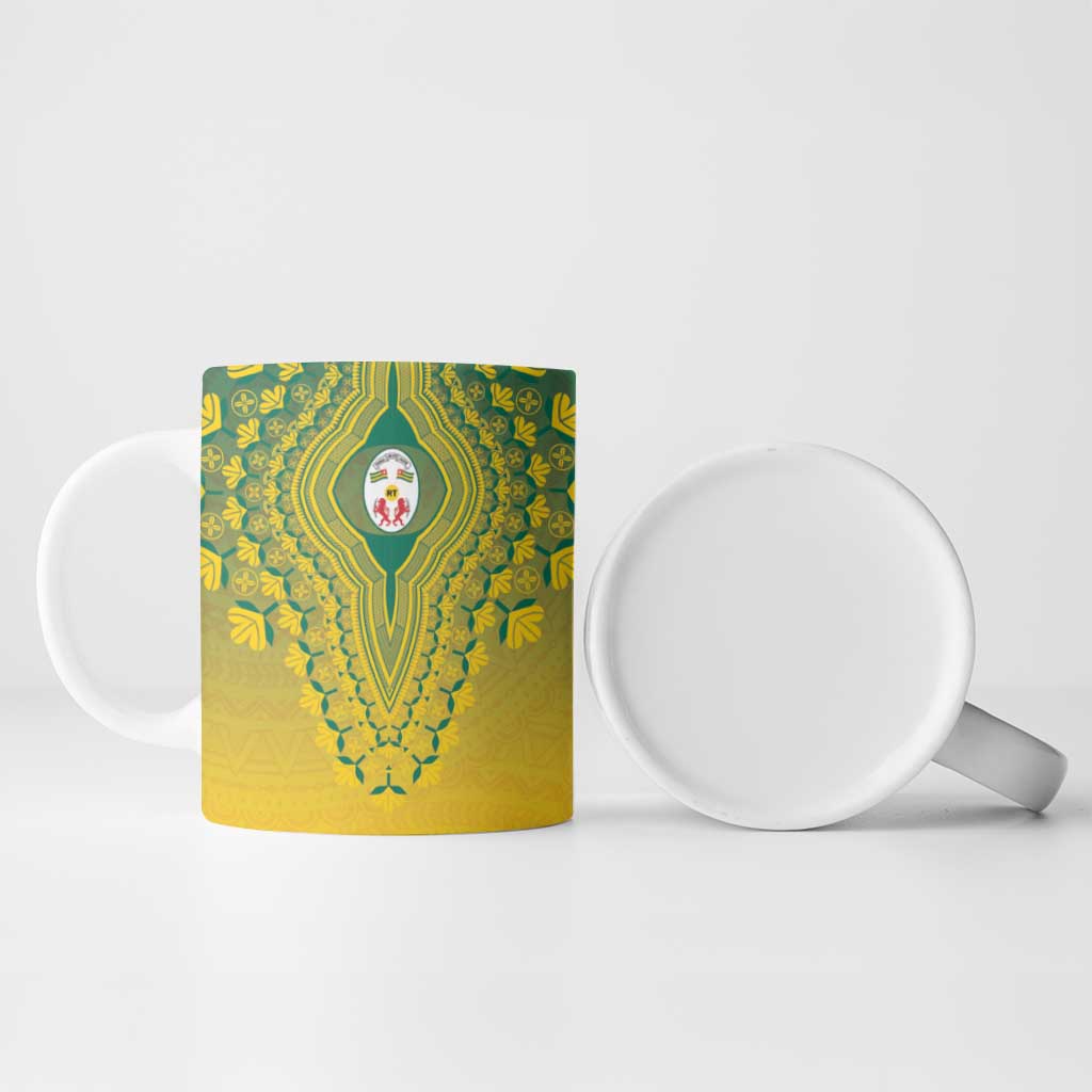 Personalized Togo African Dashiki Ceramic Mug