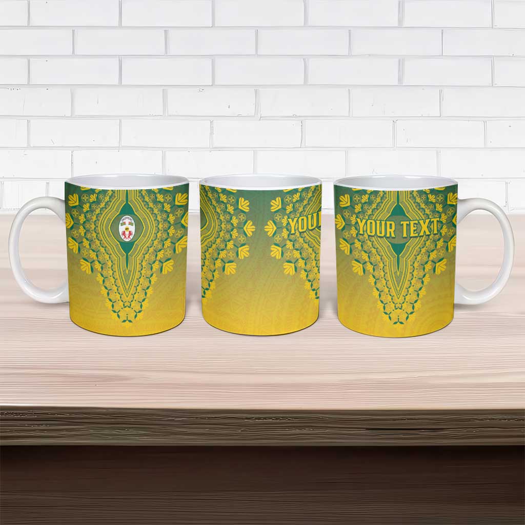 Personalized Togo African Dashiki Ceramic Mug