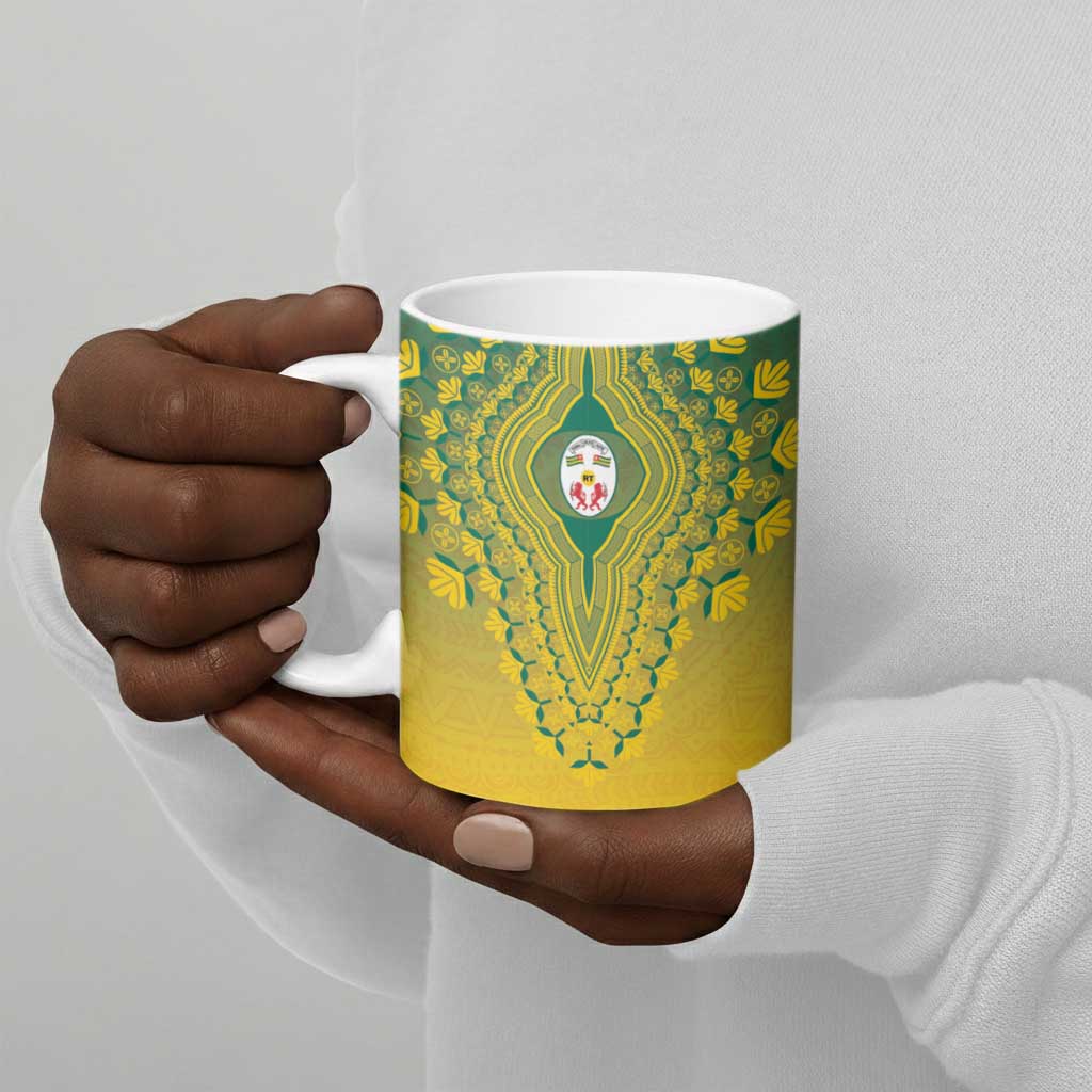 Personalized Togo African Dashiki Ceramic Mug