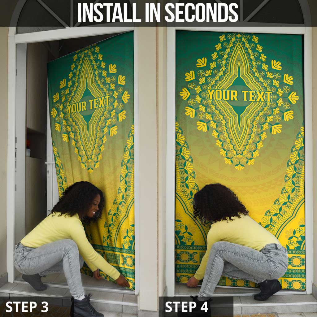 Personalized Togo African Dashiki Door Cover