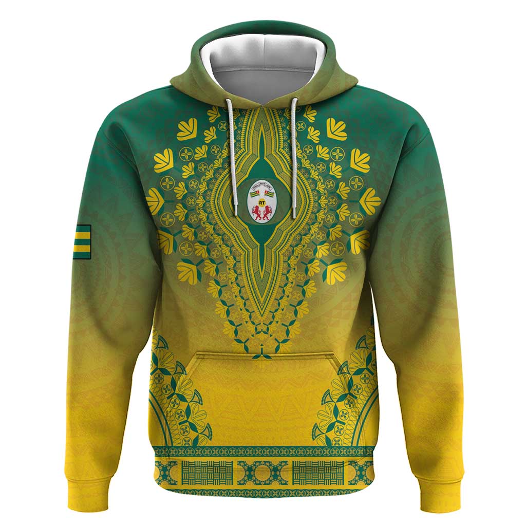 Personalized Afro Togo Hoodie African Dashiki Style - African Pride