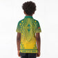 Personalized Afro Togo Kid Polo Shirt African Dashiki Style - African Pride
