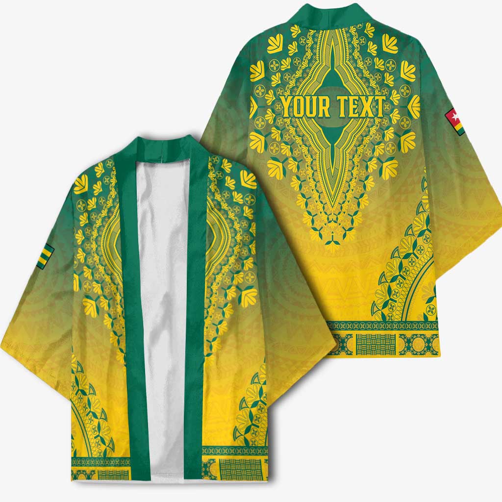 Personalized Togo African Dashiki Kimono