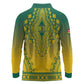 Personalized Afro Togo Long Sleeve Polo Shirt African Dashiki Style - African Pride