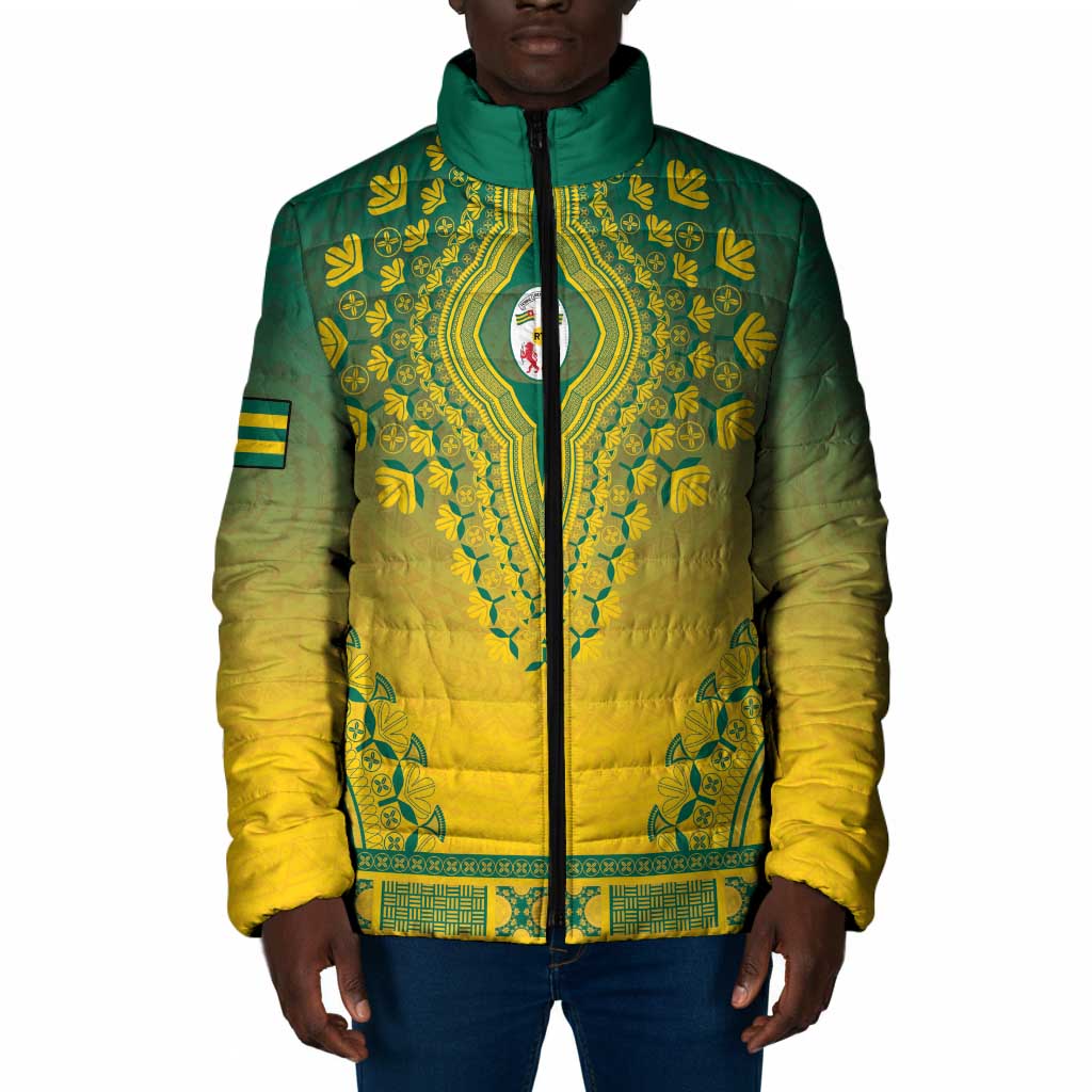 Personalized Togo African Dashiki Padded Jacket