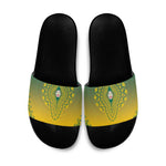 Togo African Dashiki Slide Sandals
