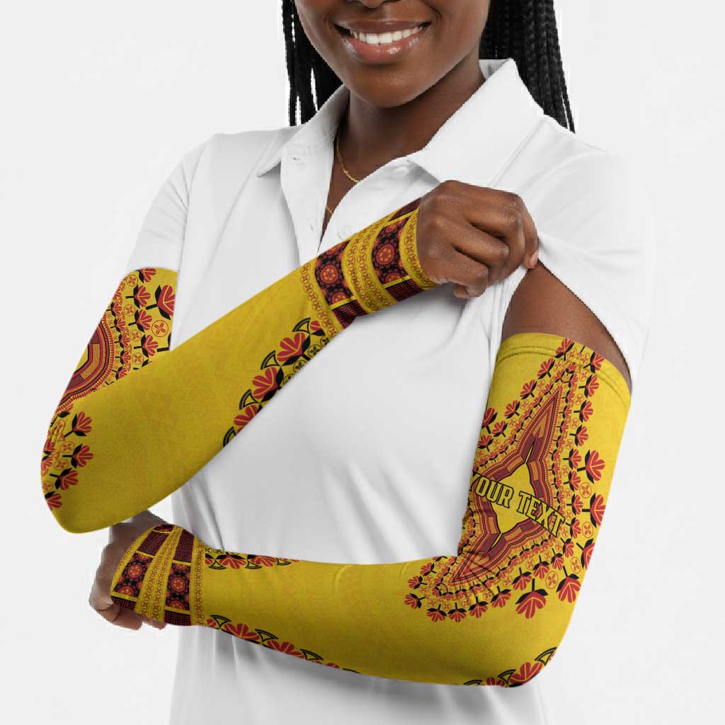 Personalized Uganda African Dashiki Arm Sleeves