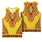 Personalized Afro Uganda Basketball Jersey African Dashiki Style LT15