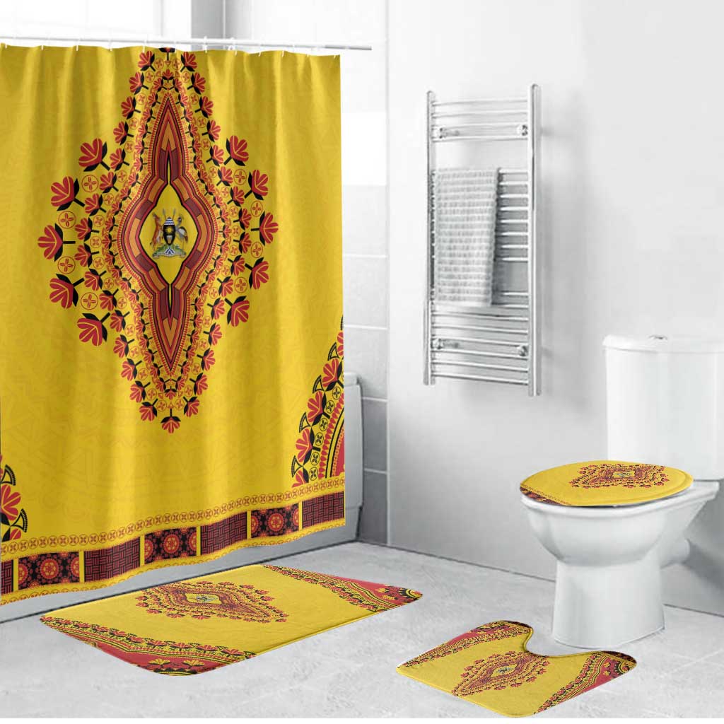 Uganda African Dashiki Bathroom Set