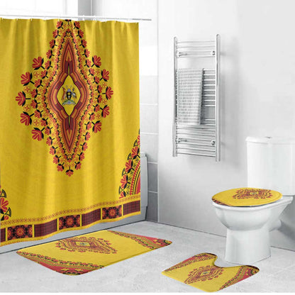 Uganda African Dashiki Bathroom Set