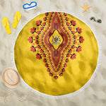 Afro Uganda Beach Blanket African Dashiki Style - African Pride