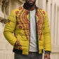 Personalized Uganda African Dashiki Bomber Puffer Jacket
