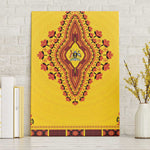 Afro Uganda Canvas Wall Art African Dashiki Style - African Pride