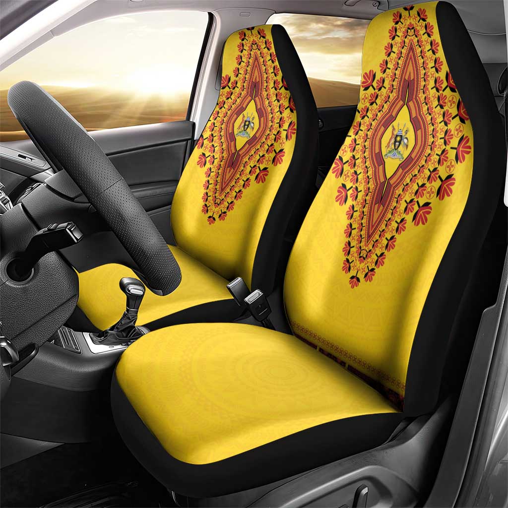 Afro Uganda Car Seat Cover African Dashiki Style - African Pride