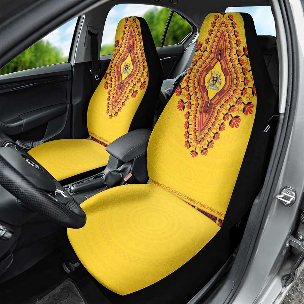 Afro Uganda Car Seat Cover African Dashiki Style - African Pride