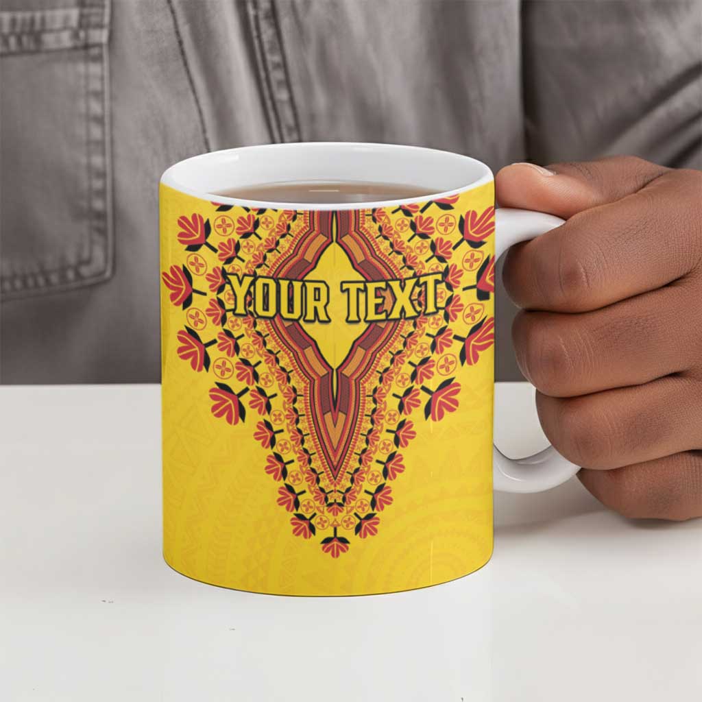 Personalized Uganda African Dashiki Ceramic Mug