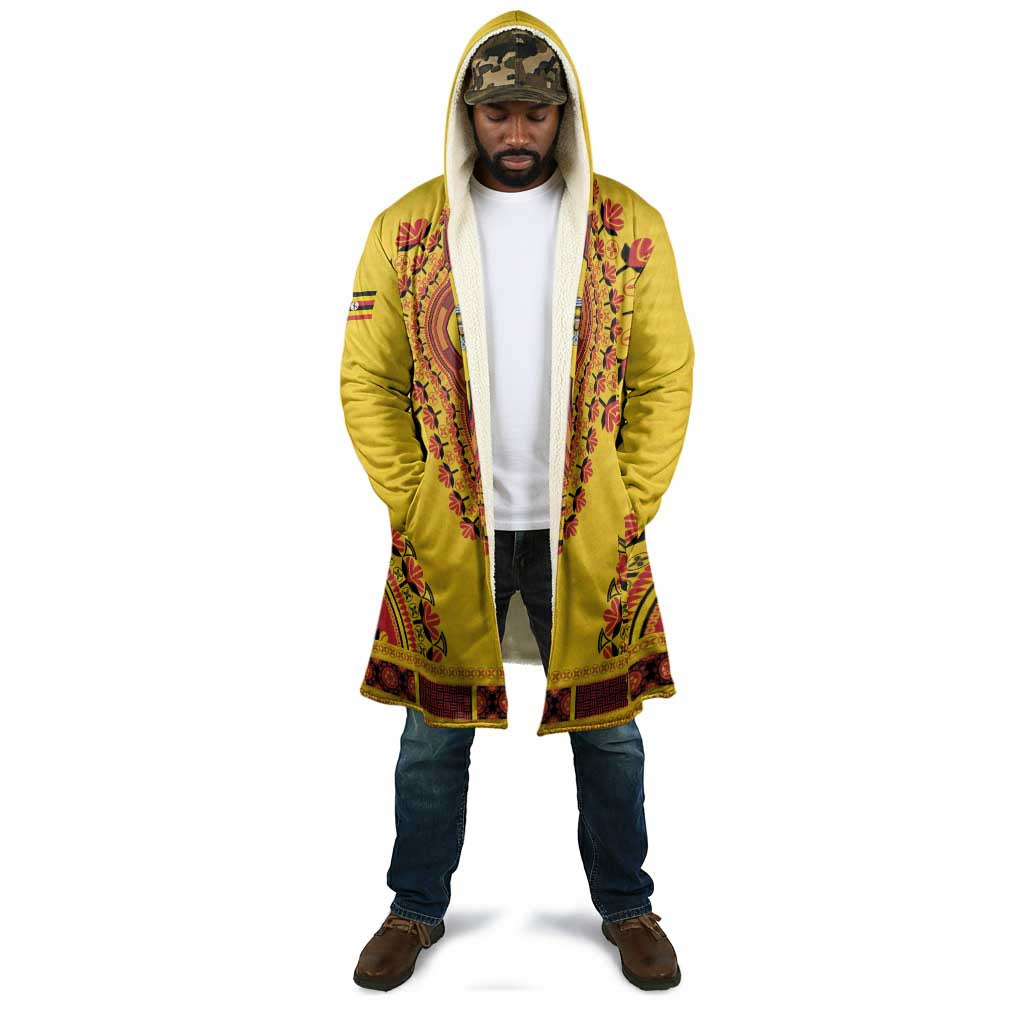 Personalized Uganda African Dashiki Cloak