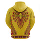 Personalized Afro Uganda Hoodie African Dashiki Style - African Pride