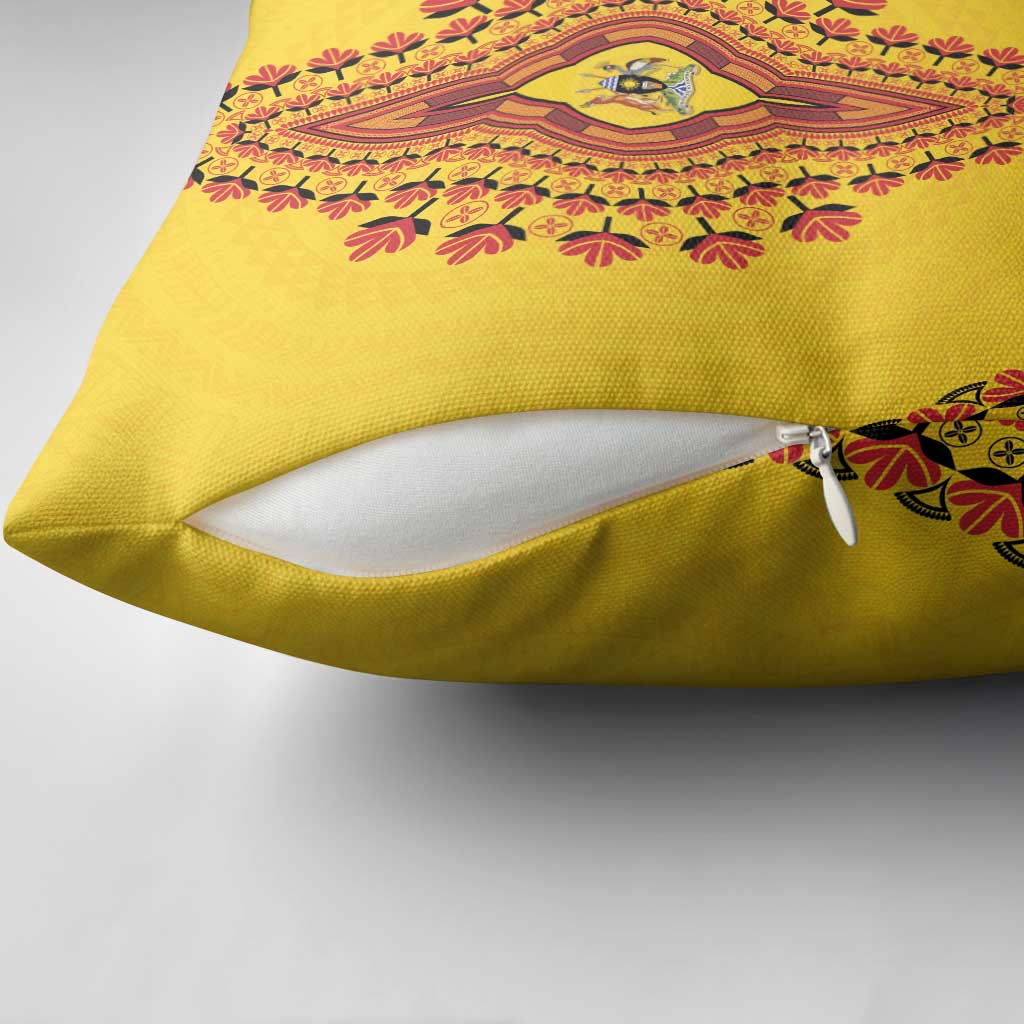 Uganda African Dashiki Pillow Cover