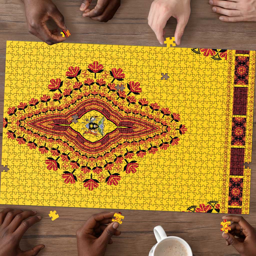 Uganda African Dashiki Puzzle