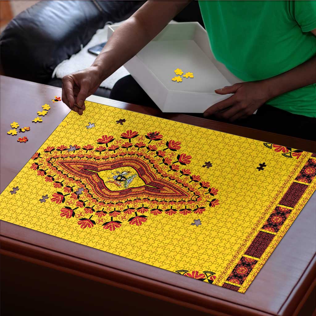Uganda African Dashiki Puzzle