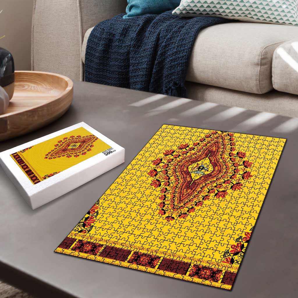 Uganda African Dashiki Puzzle