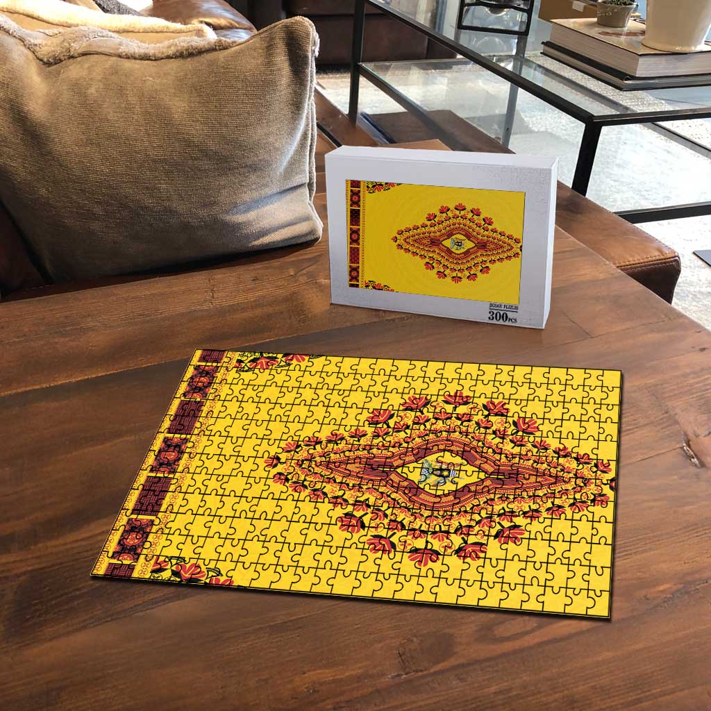 Uganda African Dashiki Puzzle
