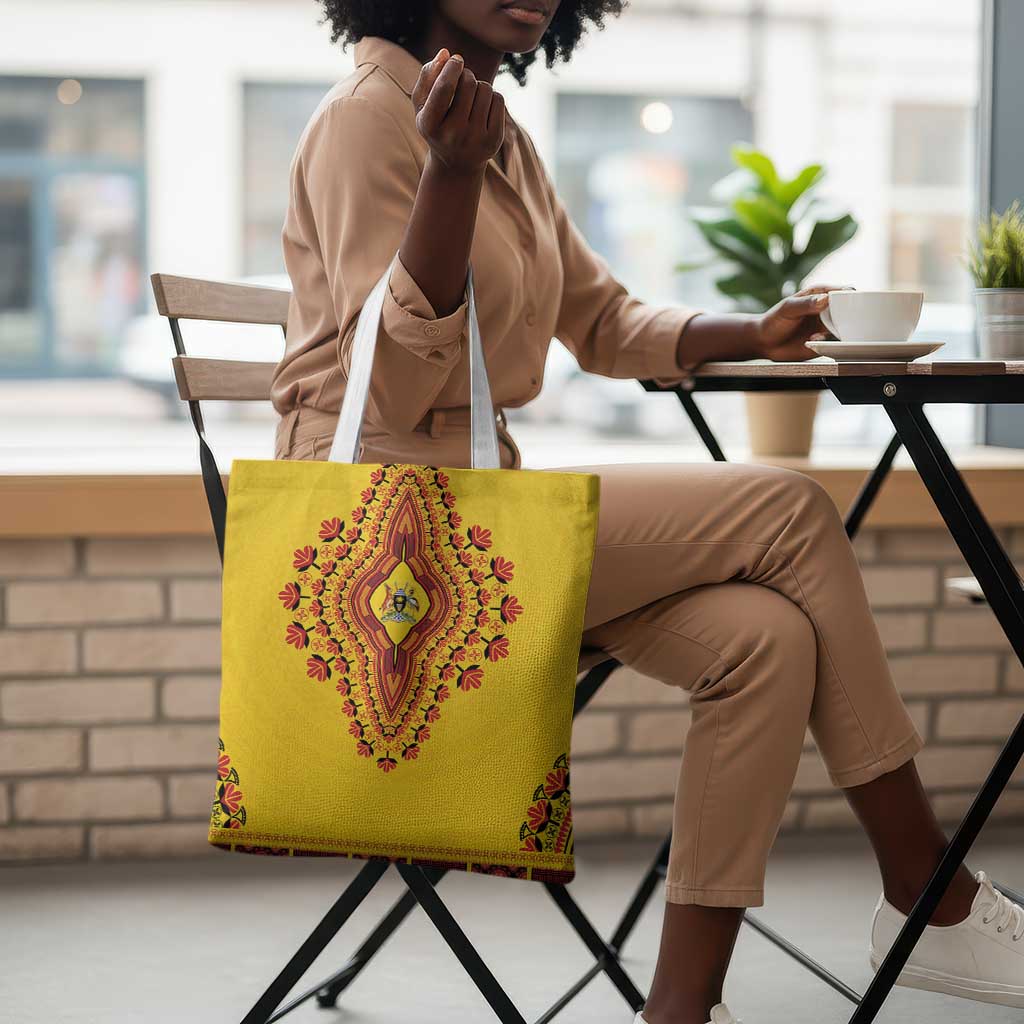Uganda African Dashiki Tote Bag