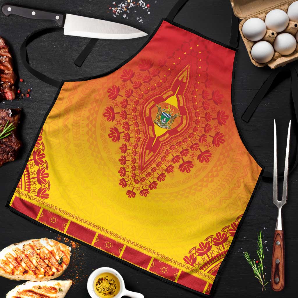 Zimbabwe African Dashiki Apron