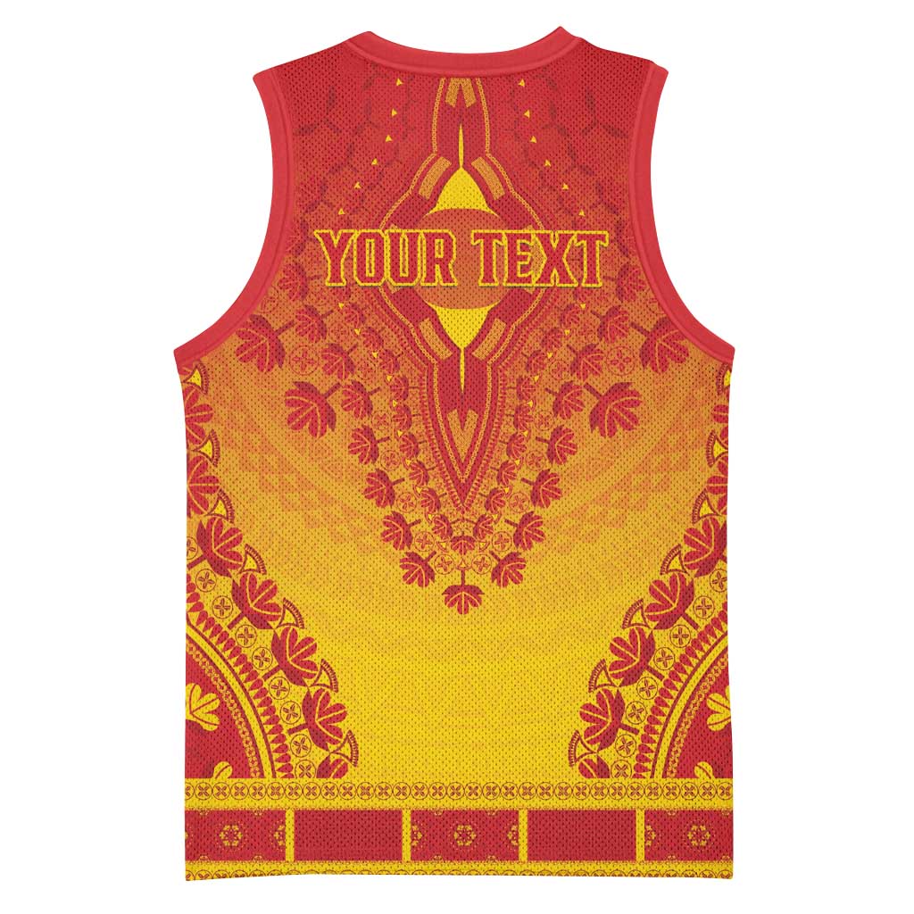 Personalized Afro Zimbabwe Basketball Jersey African Dashiki Style LT15