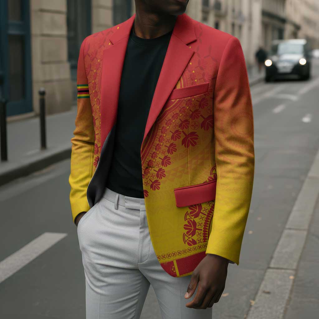 Personalized Zimbabwe African Dashiki Blazer