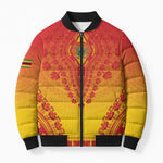 Personalized Zimbabwe African Dashiki Bomber Puffer Jacket