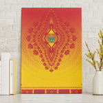 Afro Zimbabwe Canvas Wall Art African Dashiki Style - African Pride