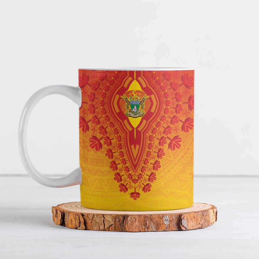 Personalized Zimbabwe African Dashiki Ceramic Mug