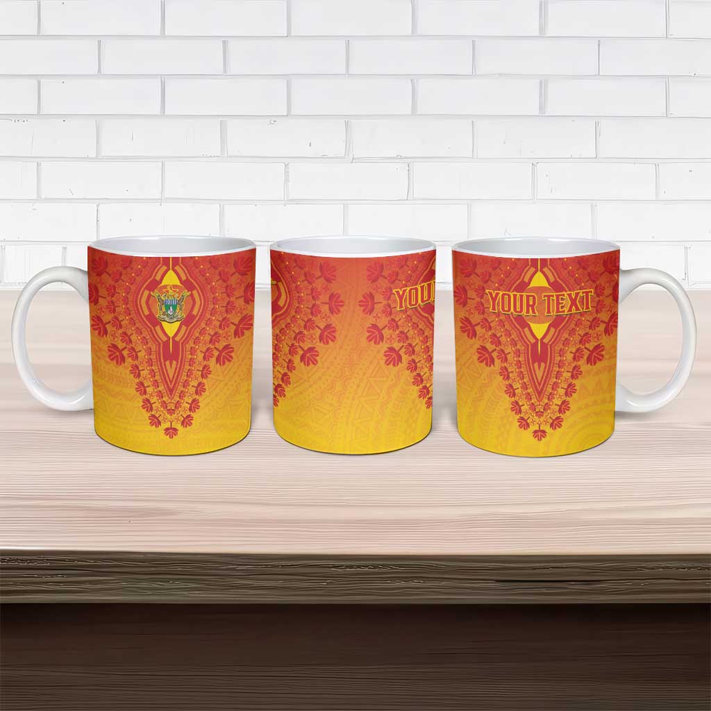 Personalized Zimbabwe African Dashiki Ceramic Mug
