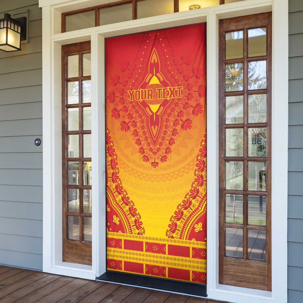 Personalized Zimbabwe African Dashiki Door Cover