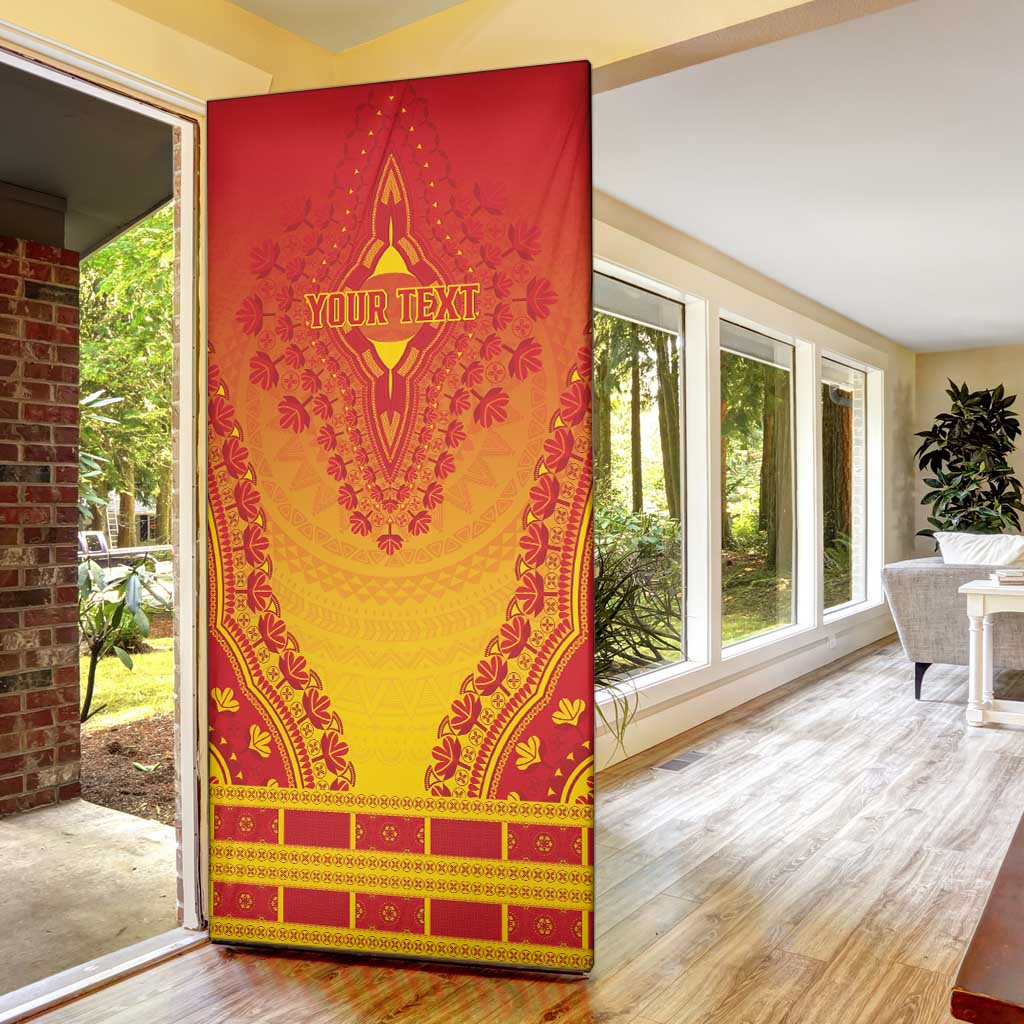 Personalized Zimbabwe African Dashiki Door Cover
