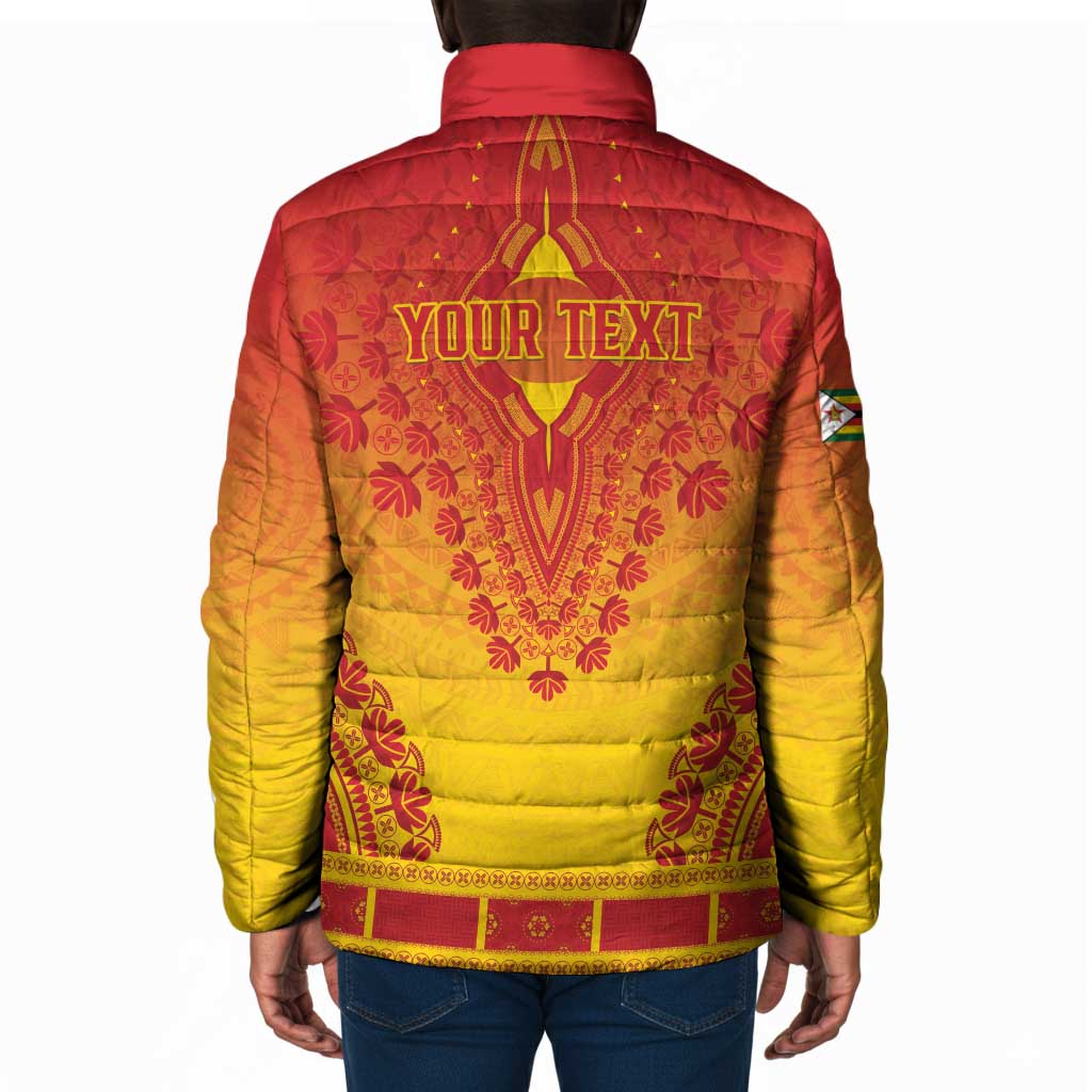 Personalized Zimbabwe African Dashiki Padded Jacket