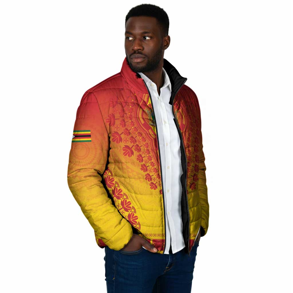 Personalized Zimbabwe African Dashiki Padded Jacket