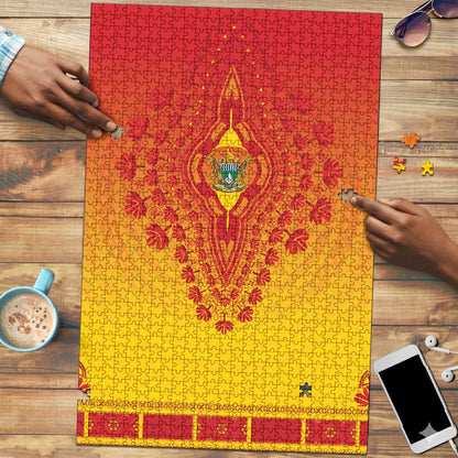 Zimbabwe African Dashiki Puzzle