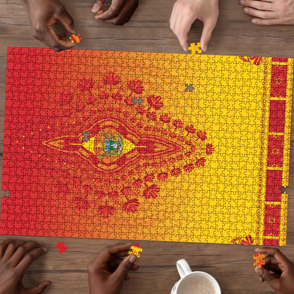 Zimbabwe African Dashiki Puzzle