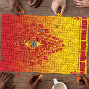 Zimbabwe African Dashiki Puzzle