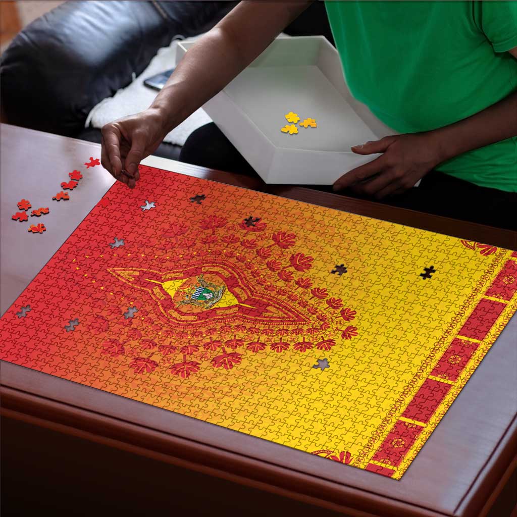 Zimbabwe African Dashiki Puzzle
