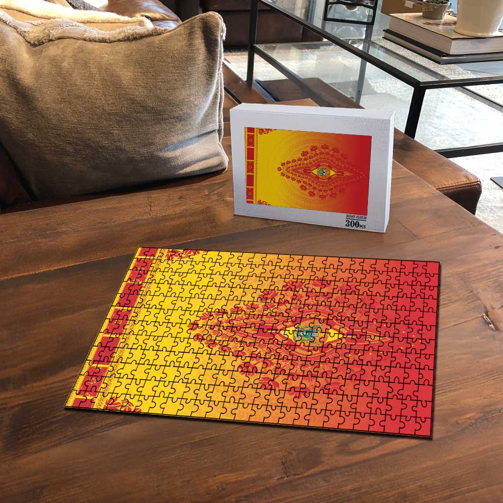 Zimbabwe African Dashiki Puzzle