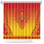 Afro Zimbabwe Shower Curtain African Dashiki Style - African Pride