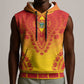 Personalized Afro Zimbabwe Sleeveless Hoodie African Dashiki Style - African Pride