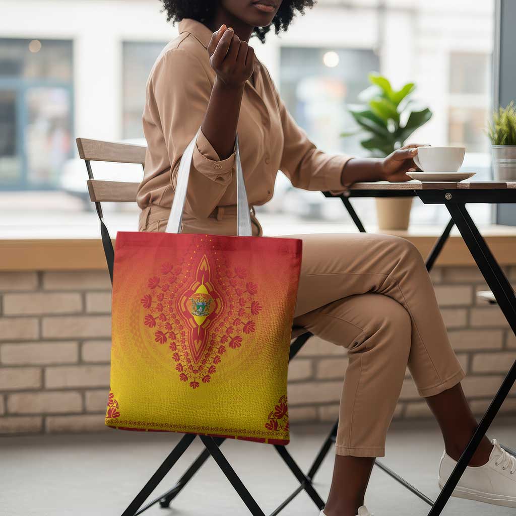 Zimbabwe African Dashiki Tote Bag