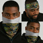 South Africa Rugby Personalised Neck Gaiter Springboks Mascot King Protea -  African Pattern LT15