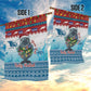 Personalised Cape Verde Christmas Garden Flag Manatee Feliz Natal