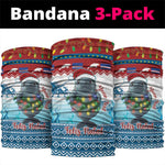 Personalised Cape Verde Christmas Neck Gaiter Manatee Feliz Natal LT15